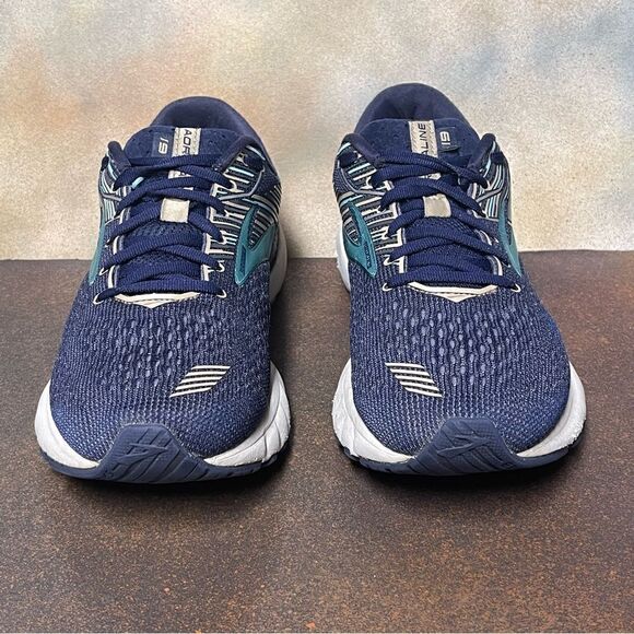 Brooks Adrenaline GTS 19 1202841B450 Blue Women’s Running Shoes Size 10.5B - Picture 4 of 16